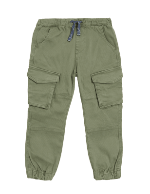 

M&S Collection Cargohose mit hohem Baumwollanteil (2-7 J.) - Khaki, Khaki