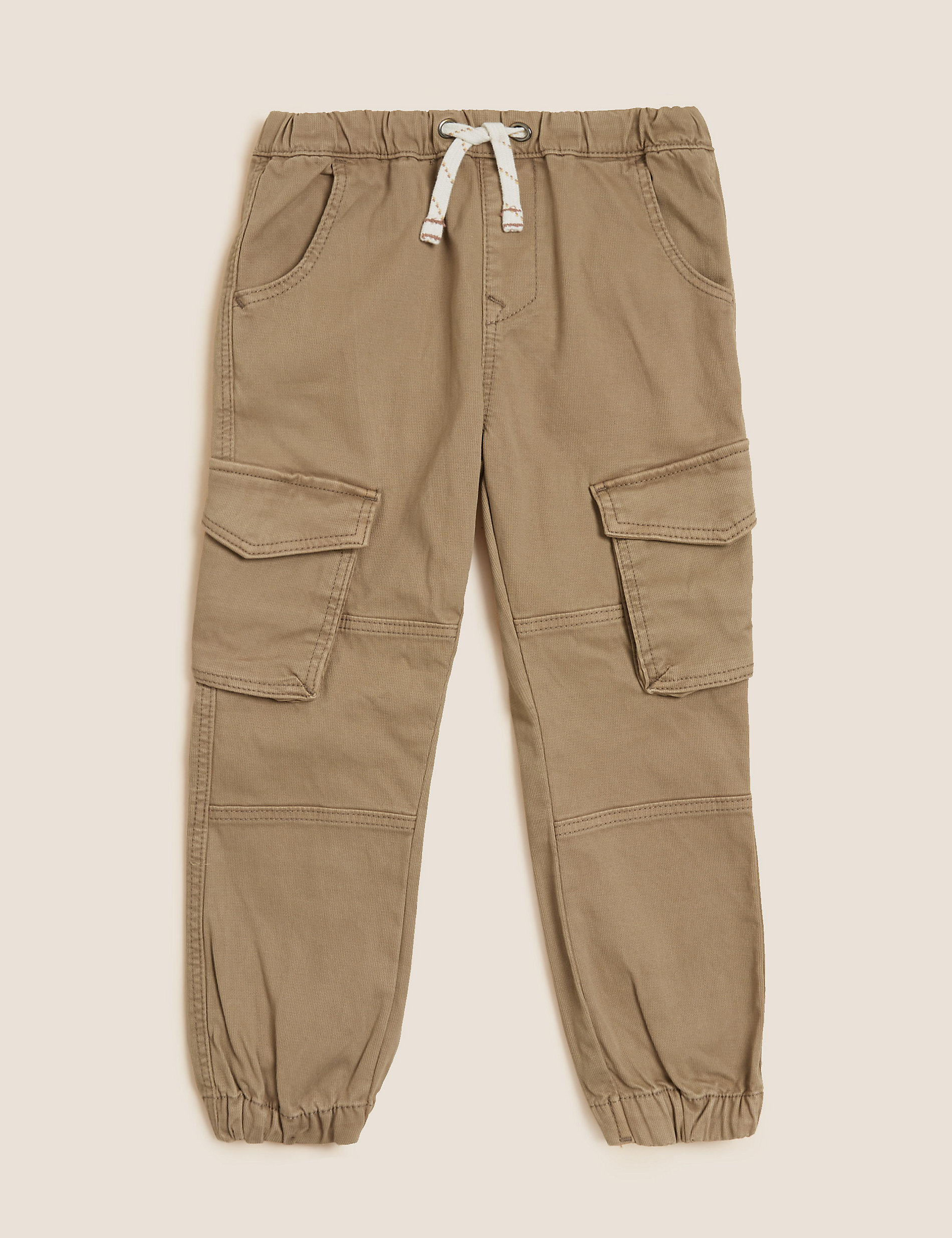 Cotton Rich Cargo Trousers 2-7 Yrs Marks & Spencer Boys Clothing Pants Cargo Pants 