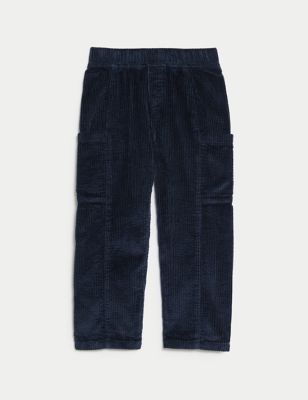 Pure Cotton Cord Trousers (2-8 Yrs)