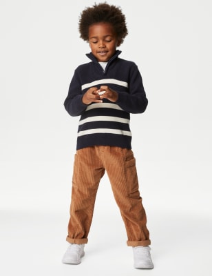 

Boys M&S Collection Pure Cotton Cord Trousers (2-8 Yrs) - Spice, Spice