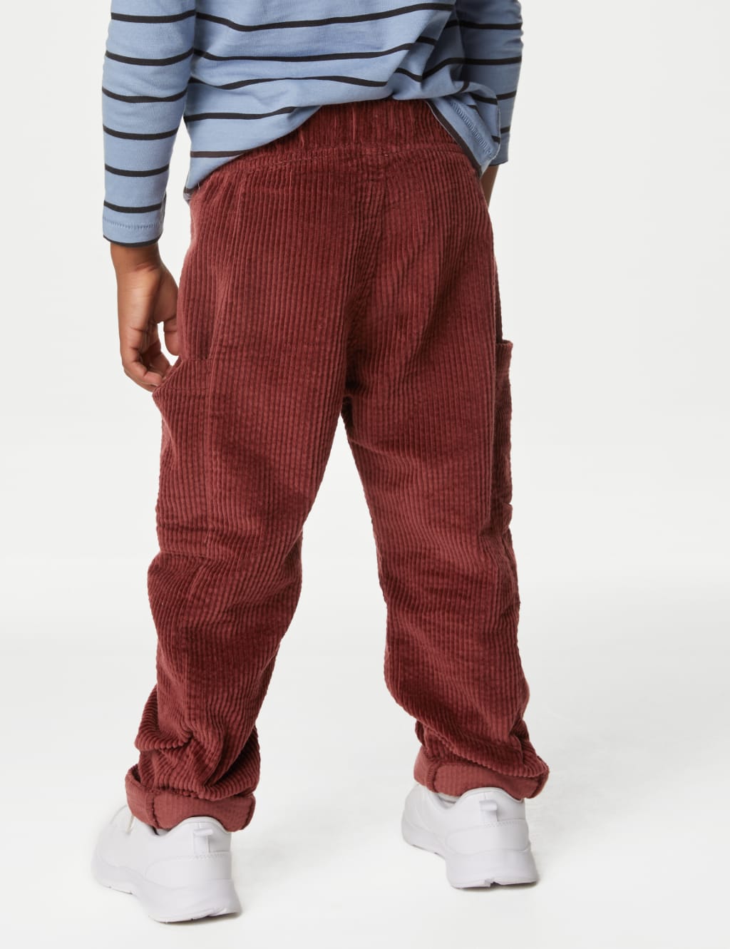 Pure Cotton Cord Trousers (2-8 Yrs) image 5