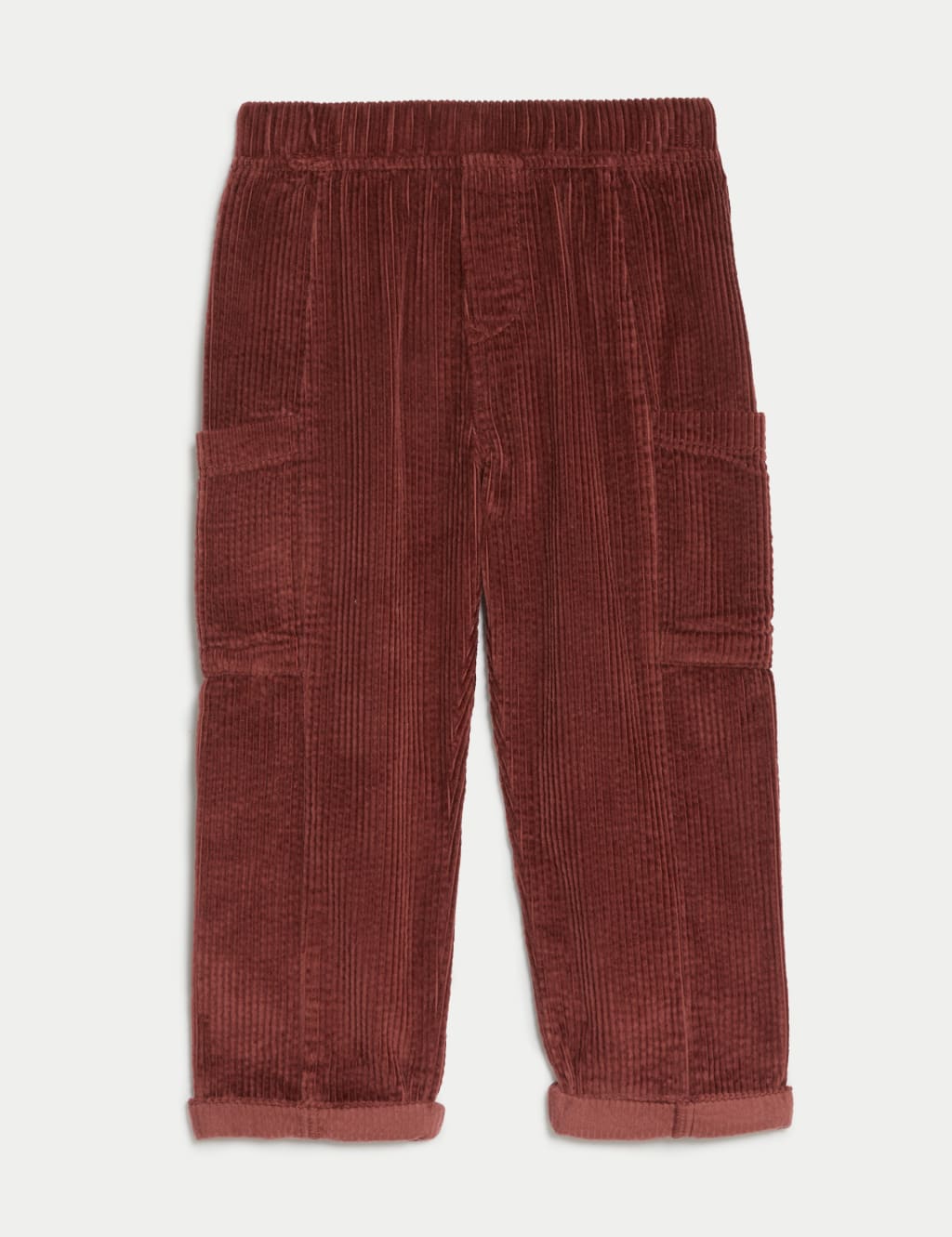 Pure Cotton Cord Trousers (2-8 Yrs) image 2