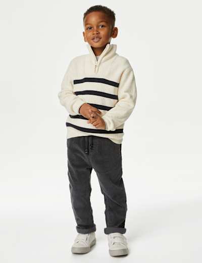 Cotton Rich Cord Trousers (2-8 Yrs)