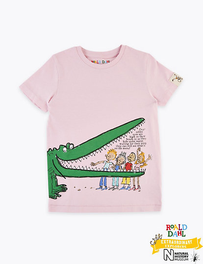 Roald Dahl™ & NHM™ Crocodile T-Shirt