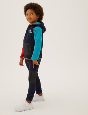 

Boys M&S Collection Fleece Joggers (2-7 Yrs) - Navy Mix, Navy Mix