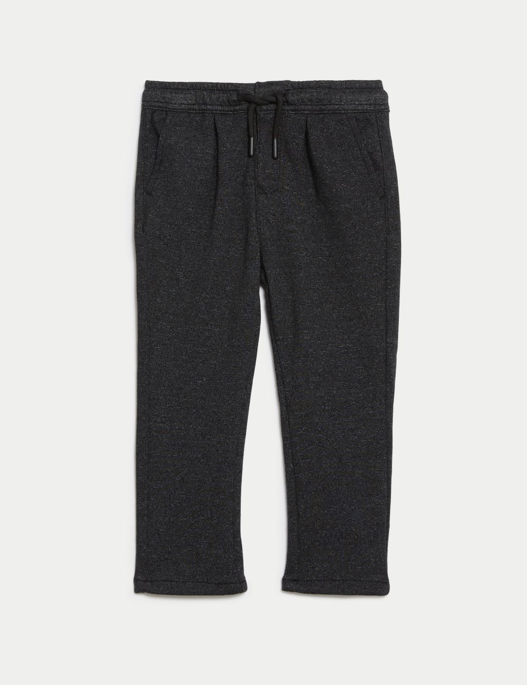 Cotton Rich Textured Joggers (2-8 Yrs) image 2