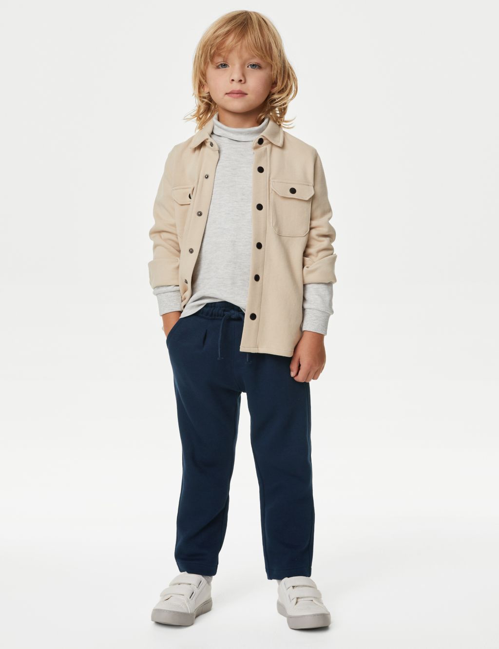Cotton Rich Joggers (2-8 Yrs) image 1