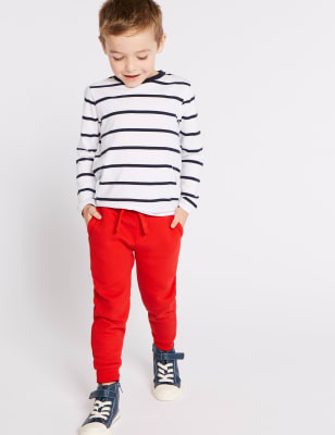 boys red trousers