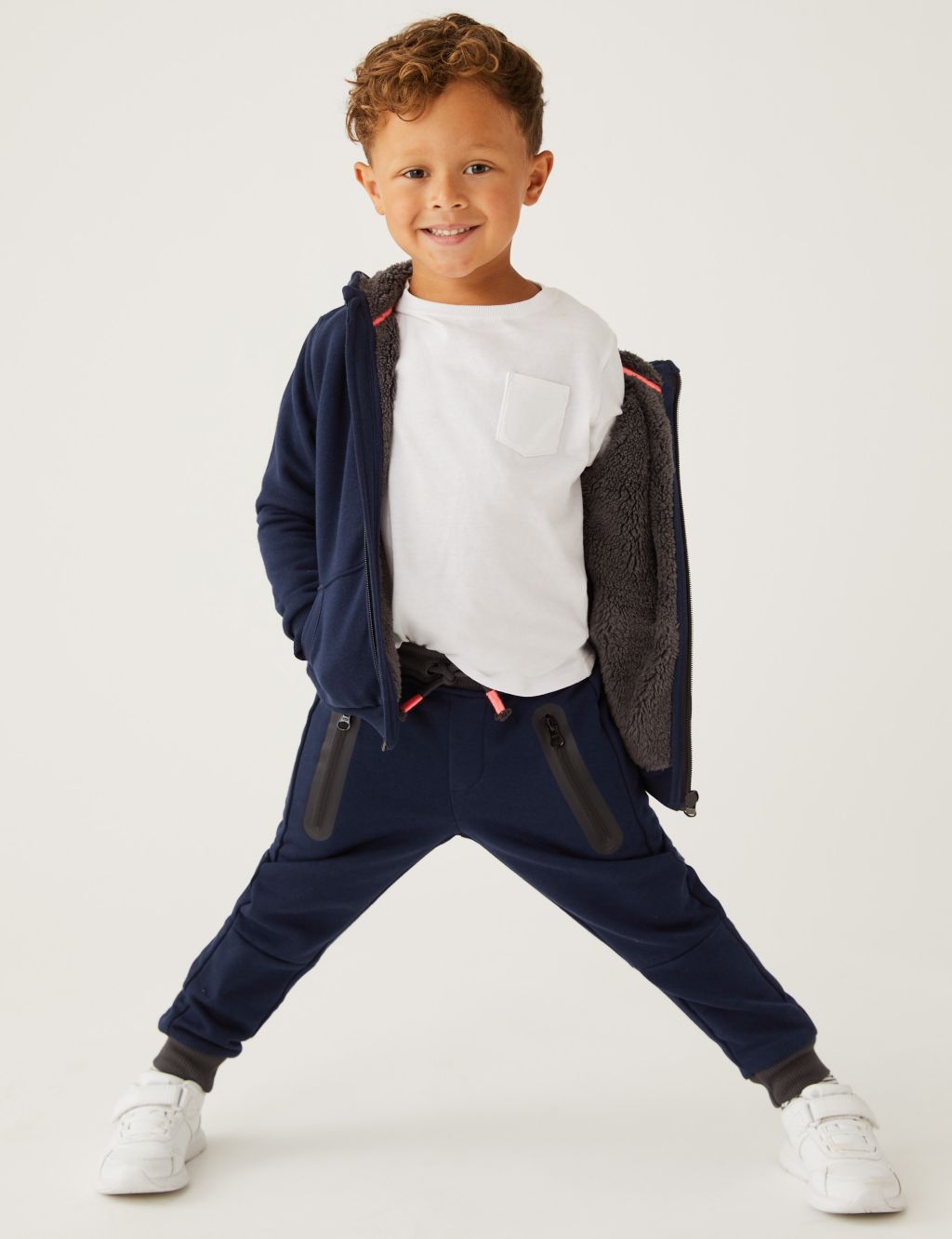 Cotton Rich Joggers (2-7 Yrs) image 1