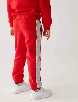 puma side stripe joggers