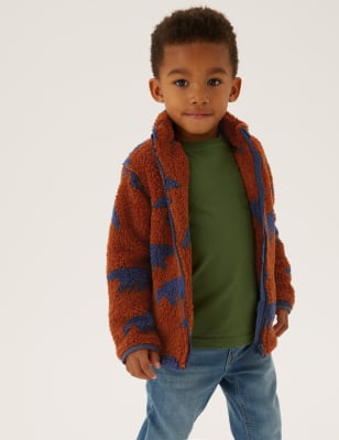 

Boys M&S Collection Bear Fleece (2-7 Yrs) - Brown Mix, Brown Mix