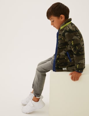 

M&S Collection Top polar de camuflaje (2-7 años) - Green Mix, Green Mix