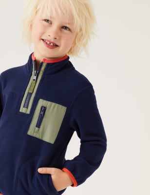 

Boys M&S Collection Fleece Top (2-7 Yrs) - Navy, Navy