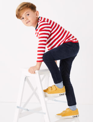 Pantalon en velours c&ocirc;tel&eacute; (du 3&nbsp;mois au 7&nbsp;ans)