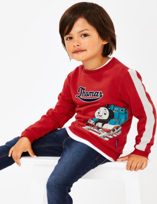Sweat &agrave; motif Thomas le petit train (du 3&nbsp;mois au 7&nbsp;ans)
