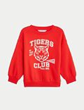 Cotton Rich Tiger Sweatshirt (2-8 Yrs)