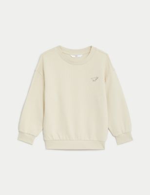 Pure Cotton Dinosaur Sweatshirt (3-8 Yrs)