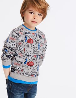 Boys Jumpers & Cardigans | Sweatshirts & Knitwear | M&S IE