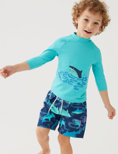 2pc Shark Swim Set (2-8 Yrs)