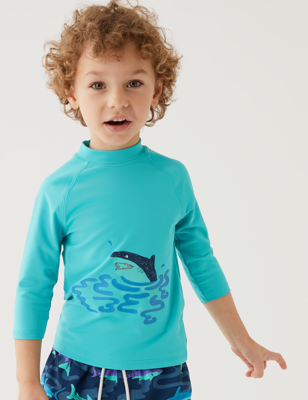 2pc Shark Swim Set (2-8 Yrs) image 3