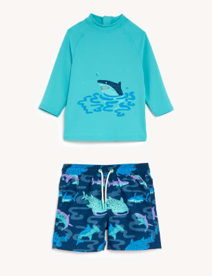 M&s boys deals swim shorts