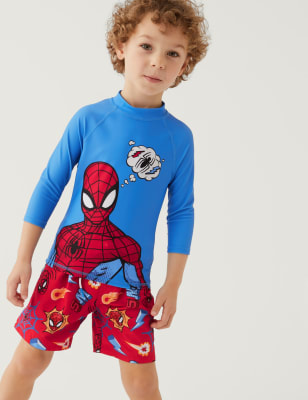 Alrededor fuego Heredero Bañador de 2 piezas de Spider-Man™ (2-8 años) | M&S ES