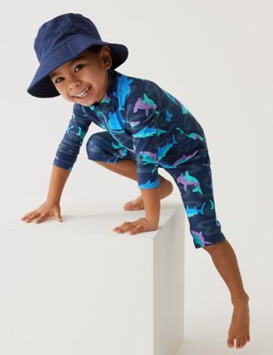 Shark Print All In One (2-8 Yrs)