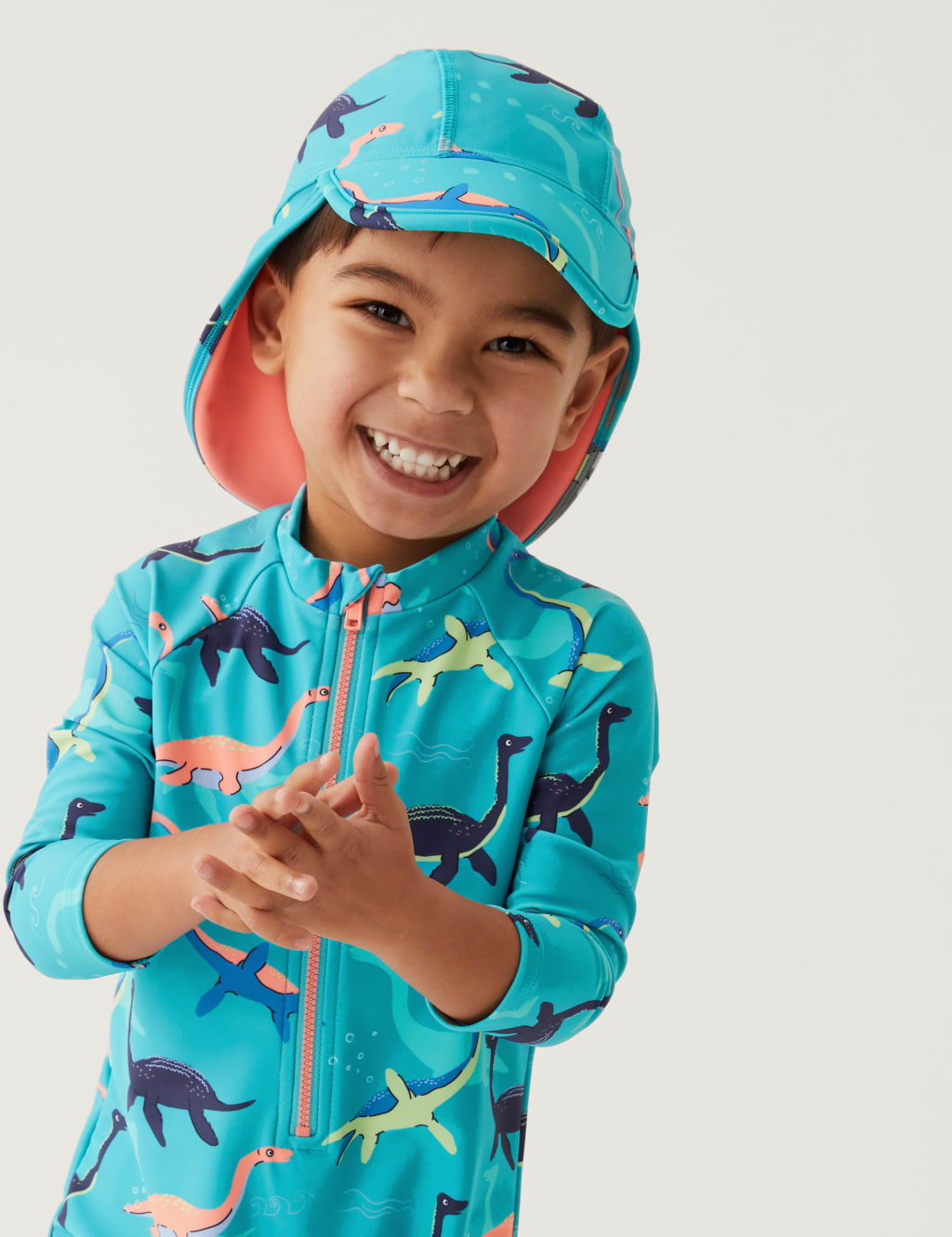 2pc Dinosaur Swim Set (2-8 Yrs) image 1