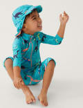 2pc Dinosaur Swim Set (2-8 Yrs)