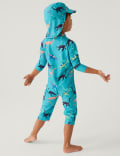 2pc Dinosaur Swim Set (2-8 Yrs)
