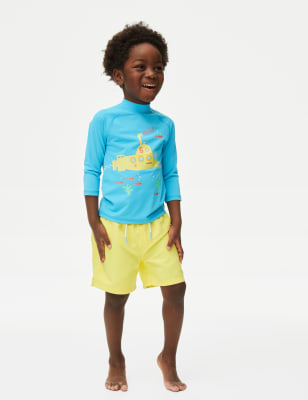 Boys 2 cheap piece swim