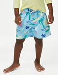 Dwuczęściowy strój kąpielowy z nadrukiem z plażą (2–8 lat)