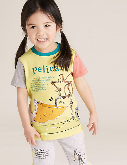 Roald Dahl™ & NHM™ Pelican T-Shirt