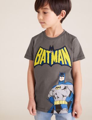 T-shirt 100 % coton à motif Batman™ (du 2 au 7 ans) - Carbon