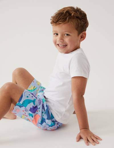 Sea Creature Swim Shorts (2-8 Yrs)