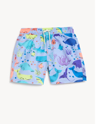 Sea Creature Swim Shorts (2-8 Yrs)