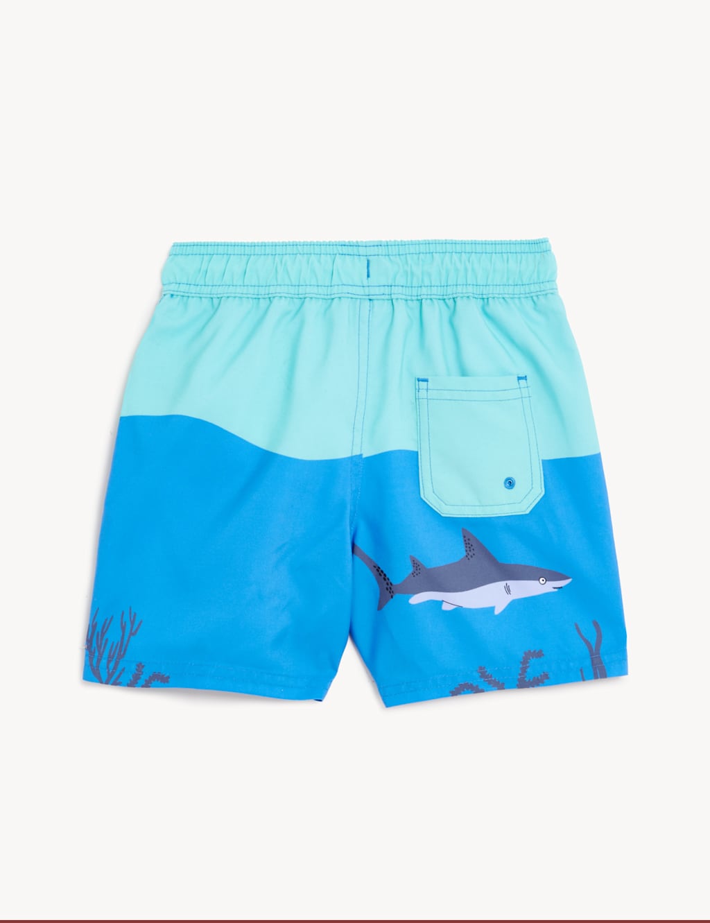 Beach Scene Swim Shorts (2-8 Yrs) image 5