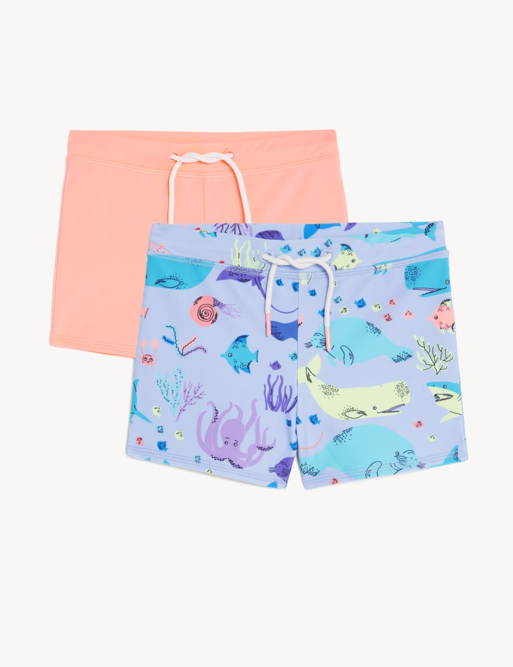 2pk Sea Creatures Swim Trunks image 2