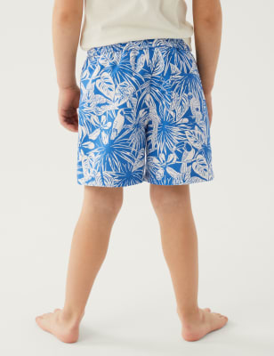 Mini Me Tropical Swim Shorts (2-7 Yrs)