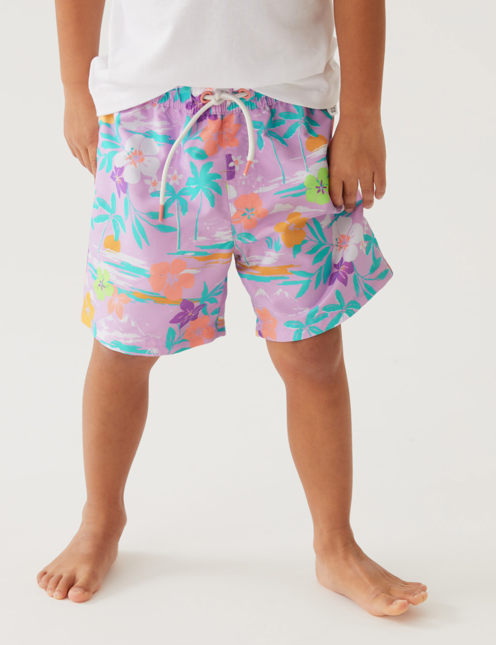 Tropical Swim Shorts (2-8 Yrs) image 4