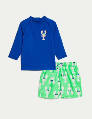 2pc Lobster Swim Set (2-8 Yrs)