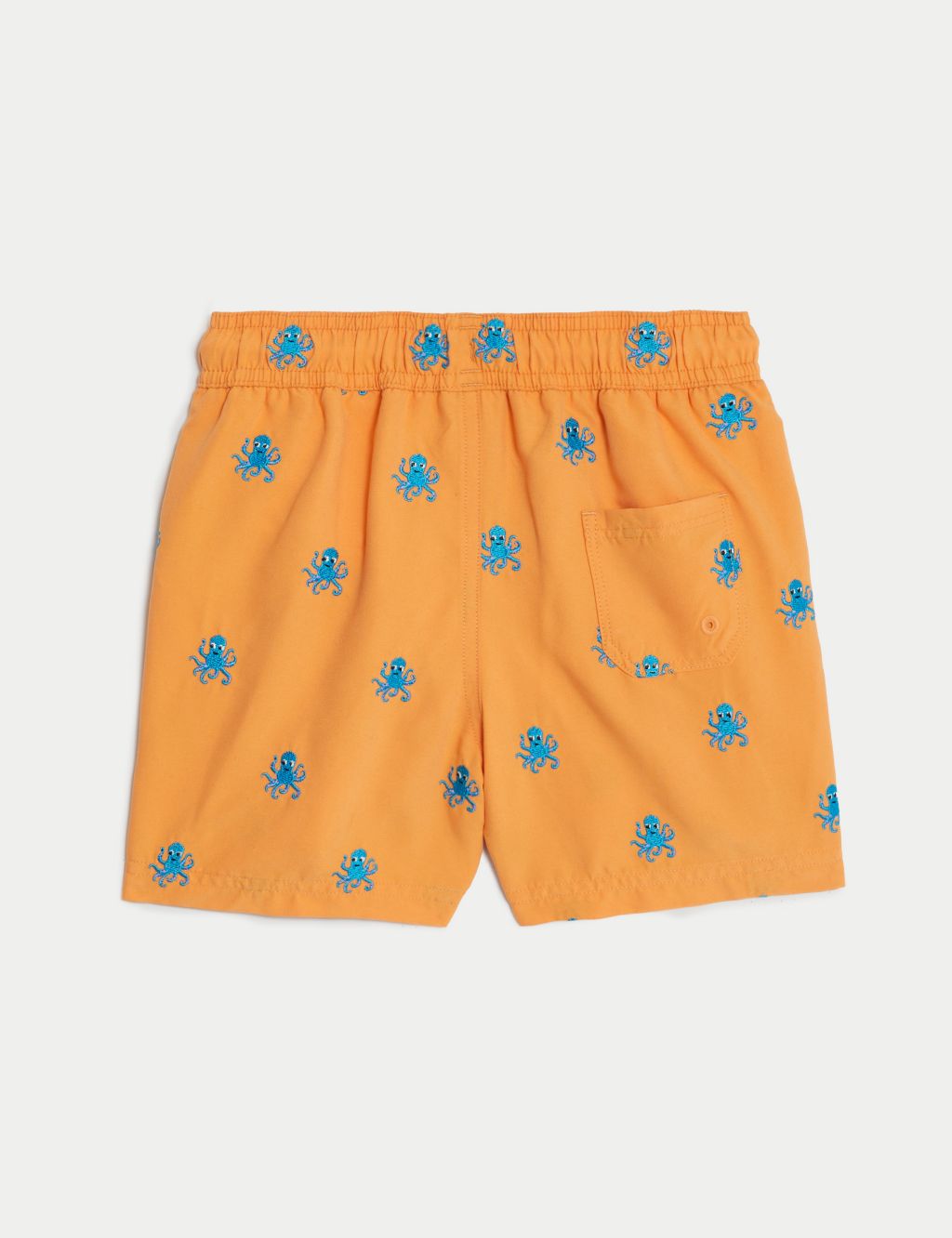 Octopus Embroidered Swim Shorts (2-8 Yrs) image 2
