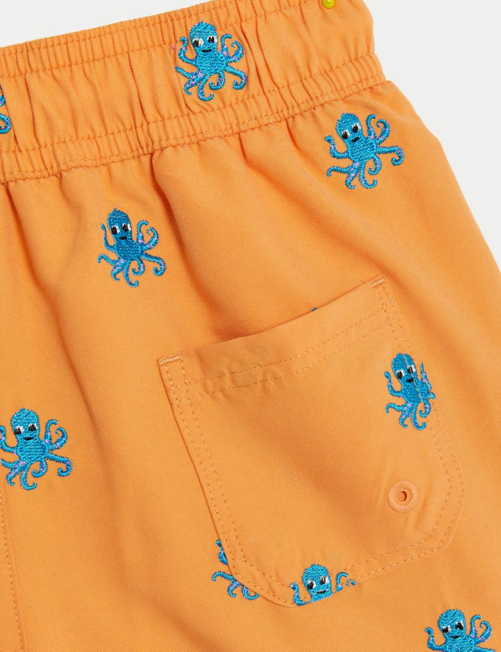 Octopus Embroidered Swim Shorts (2-8 Yrs) image 3