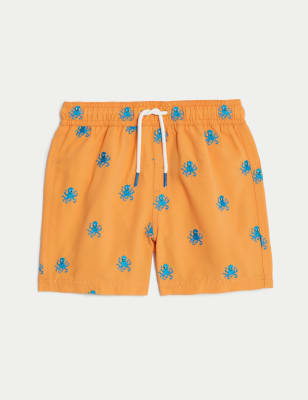 Skechers shorts shop kids orange