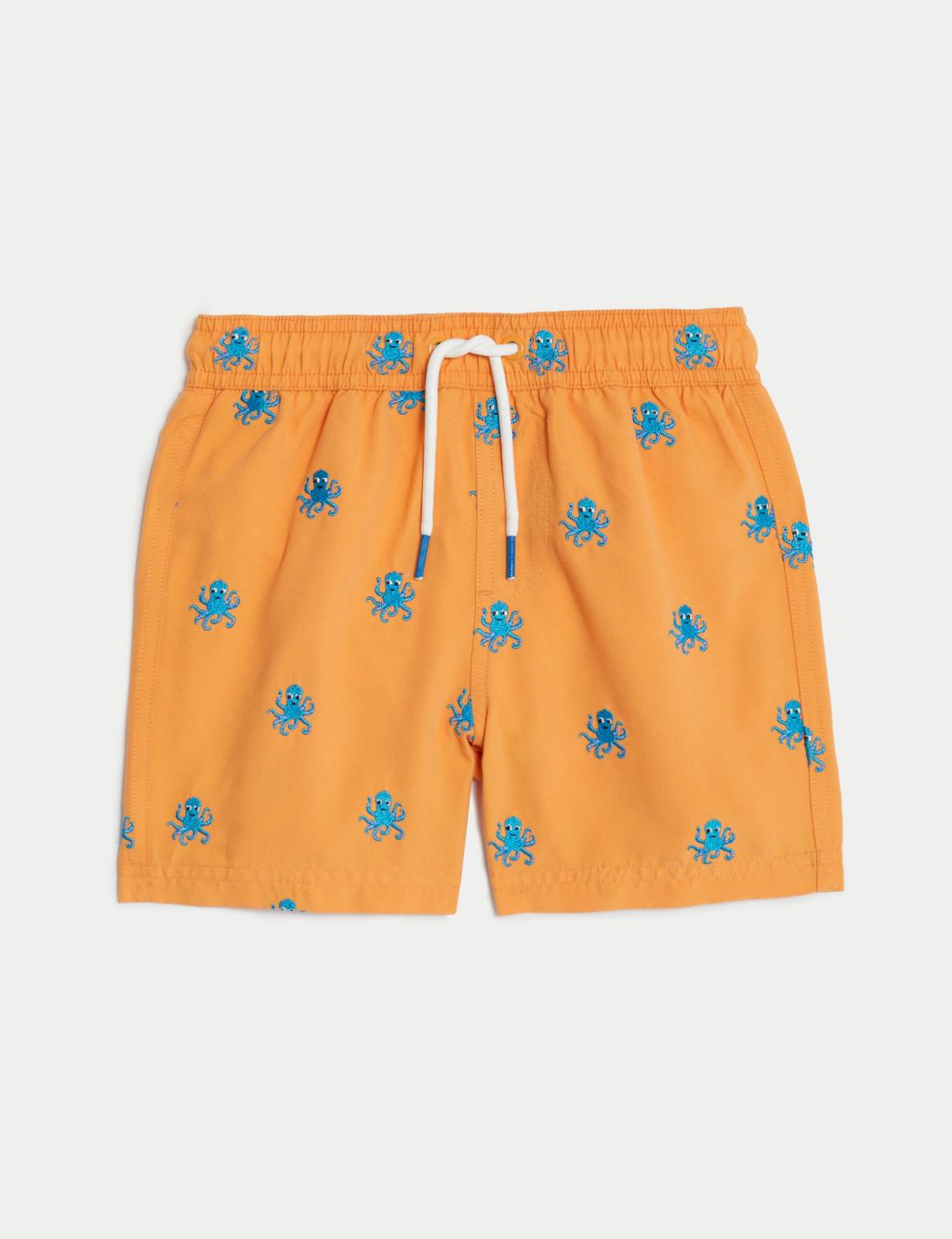 Octopus Embroidered Swim Shorts (2-8 Yrs) image 1