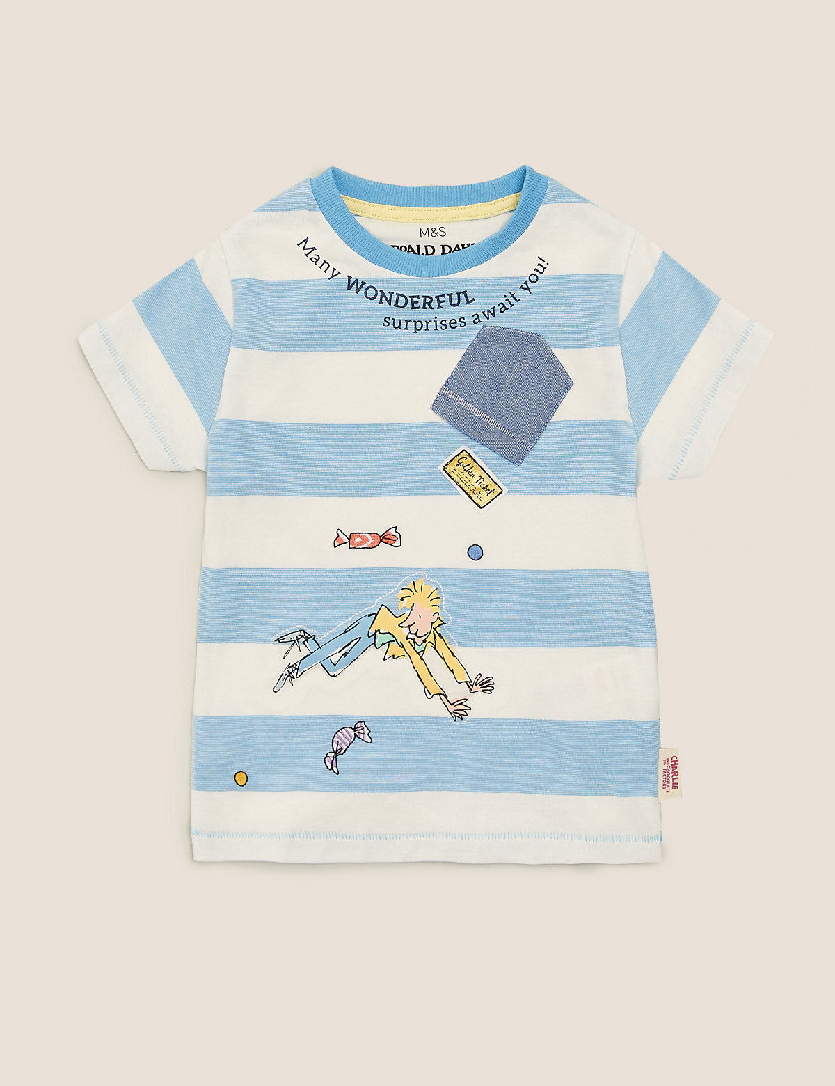 Roald Dahl™ Pure Cotton T-Shirt (2-7 yrs)