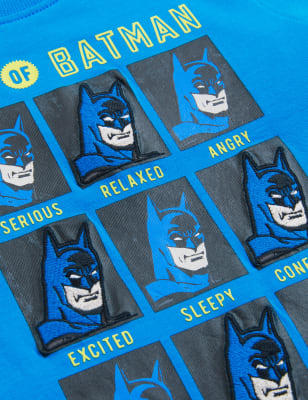 

Boys M&S Collection Pure Cotton Batman™ T-Shirt (2 -7 Yrs) - Bright Turquoise, Bright Turquoise