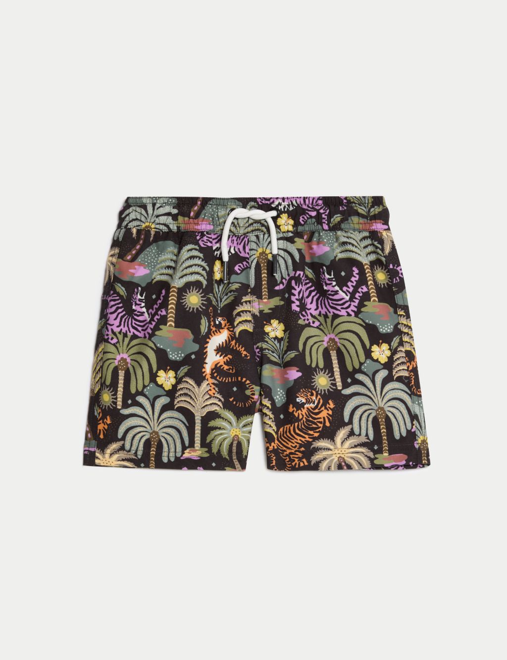 Tropical Print Swim Shorts (2-8 Yrs)