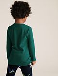 Pure Cotton Stacked Dinosaur Top (2-7 Yrs)