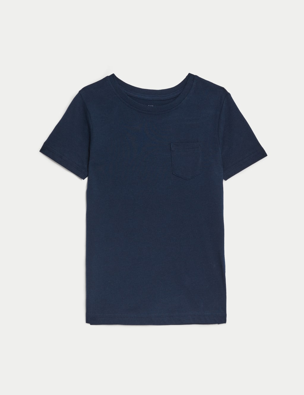 Pure Cotton Plain T-Shirt (2-7 Yrs)
